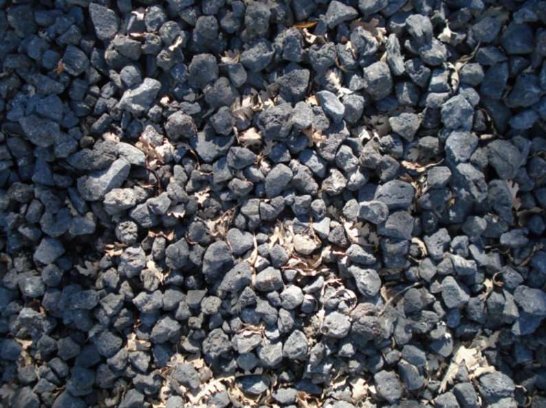 1 ½" Black Lava Rock